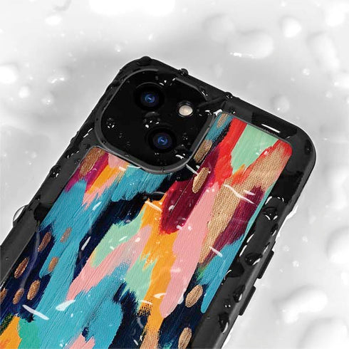 Etta Vee Color Melt iPhone 13 Mini Waterproof Case