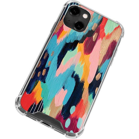 Etta Vee Color Melt iPhone 14 Clear Case