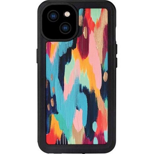 Color Melt by Etta Vee iPhone 15 Plus Waterproof Case