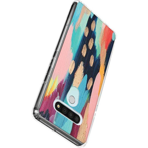 Color Melt by Etta Vee LG Stylo 6 Clear Case