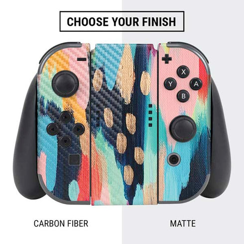 Etta Vee Color Melt Nintendo Switch Bundle Skin