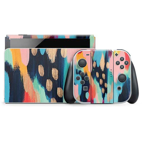 Etta Vee Color Melt Nintendo Switch OLED (2021) Skin
