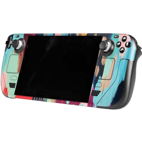 Etta Vee Color Melt Steam Deck Handheld Gaming Computer Skin