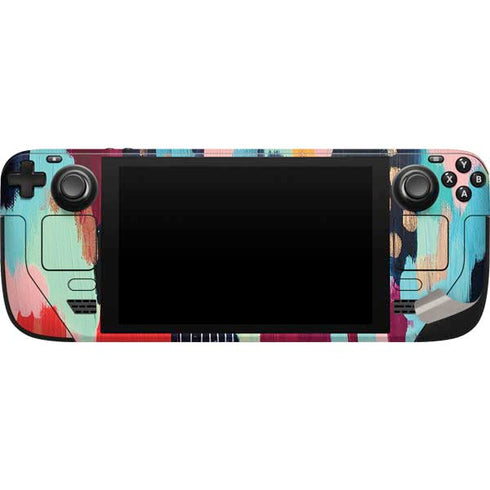 Etta Vee Color Melt Steam Deck Handheld Gaming Computer Skin