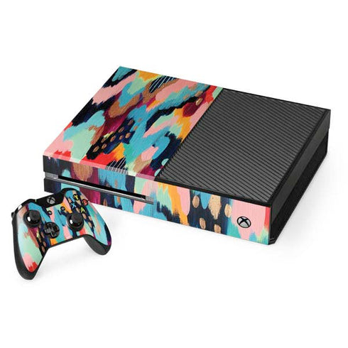 Etta Vee Color Melt Xbox One Console and Controller Bundle Skin