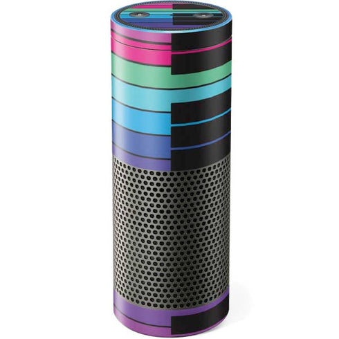 Color Piano Keys Amazon Echo Skin