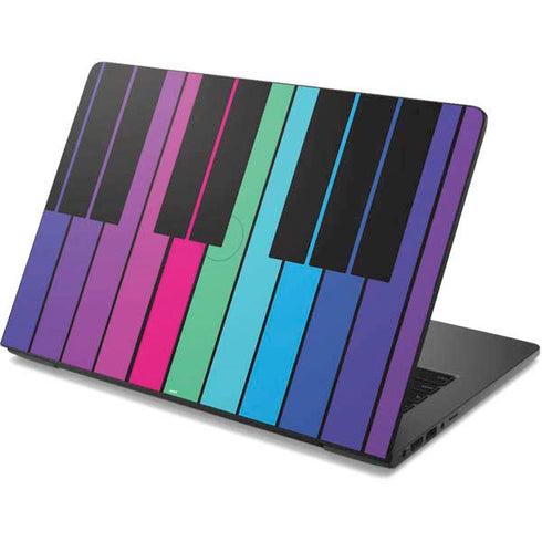 Color Piano Keys Dell Chromebook Skin