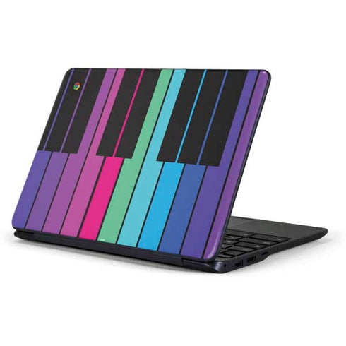 Color Piano Keys Samsung Chromebook Skin