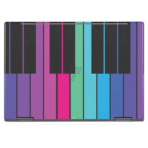 Color Piano Keys HP Envy Skin