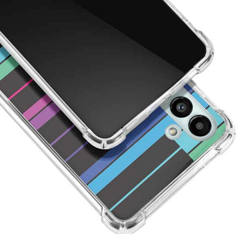 Color Piano Keys Galaxy A13 5G Clear Case