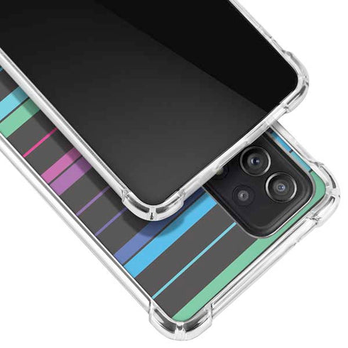 Color Piano Keys Galaxy A52 5G Clear Case