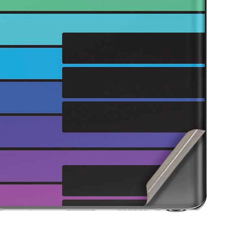 Color Piano Keys Galaxy Note20 5G Skin