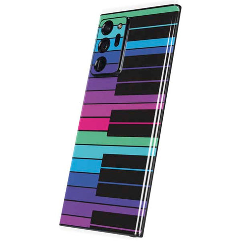 Color Piano Keys Galaxy Note20 Ultra 5G Skin