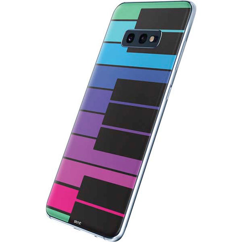 Color Piano Keys Galaxy S10e Skin