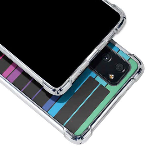 Color Piano Keys Galaxy S20 FE Clear Case