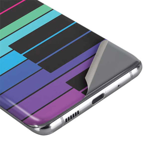 Color Piano Keys Galaxy S20 Plus Skin