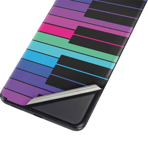 Color Piano Keys Galaxy S21 5G Skin