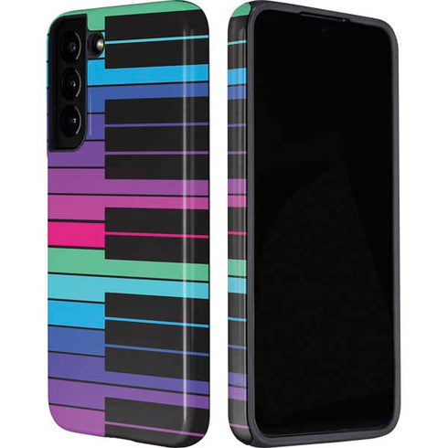 Color Piano Keys Galaxy S22 Plus Pro Case