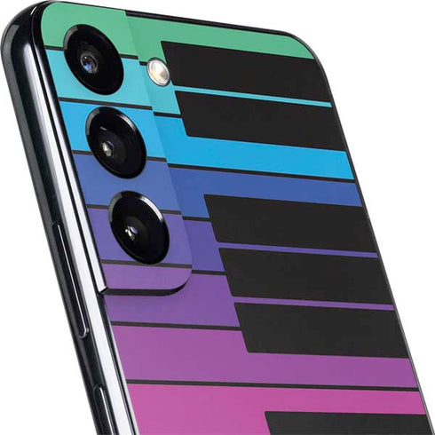 Color Piano Keys Galaxy S22 Plus Skin