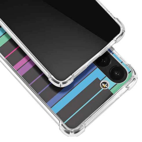 Color Piano Keys Galaxy S23 Clear Case