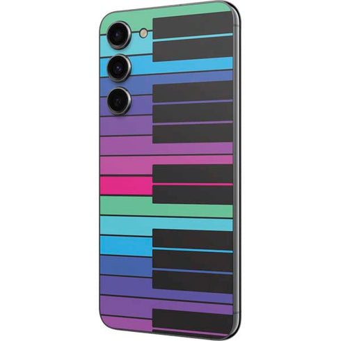 Color Piano Keys Galaxy S23 Plus Skin