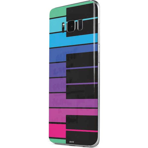 Color Piano Keys Galaxy S8 Skin