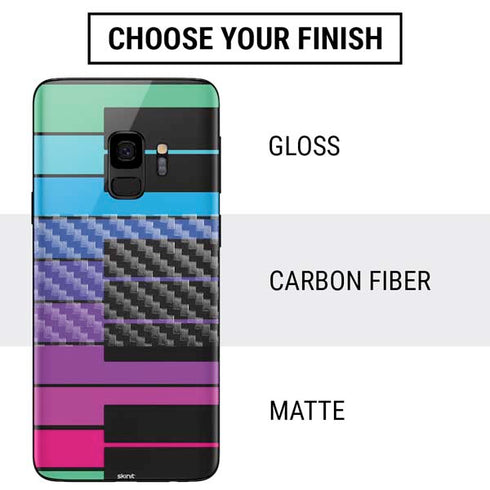 Color Piano Keys Galaxy S9 Skin