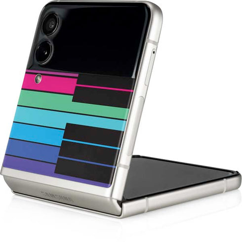 Color Piano Keys Galaxy Z Flip3 5G Skin