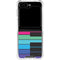 Color Piano Keys Galaxy Z Flip5 5G Clear Case