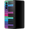 Color Piano Keys Galaxy Z Fold3 5G Skin