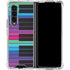 Color Piano Keys Galaxy Z Fold4 5G Clear Case