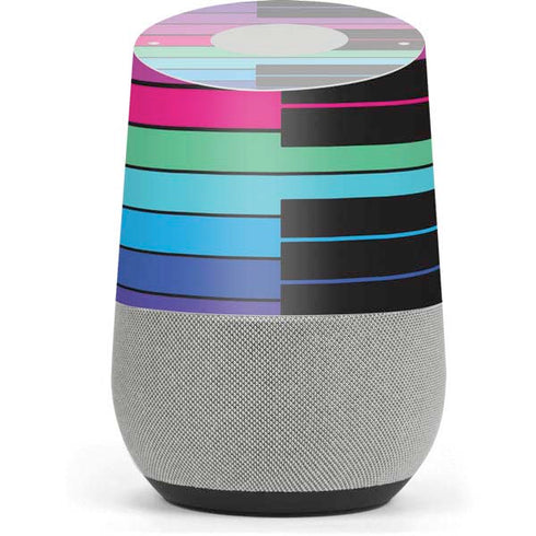 Color Piano Keys Google Home Skin