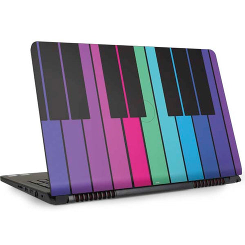 Color Piano Keys Dell Inspiron Skin