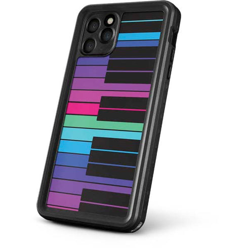 Color Piano Keys iPhone 11 Pro Waterproof Case