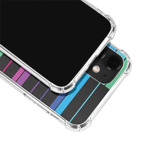 Color Piano Keys iPhone 12 Clear Case