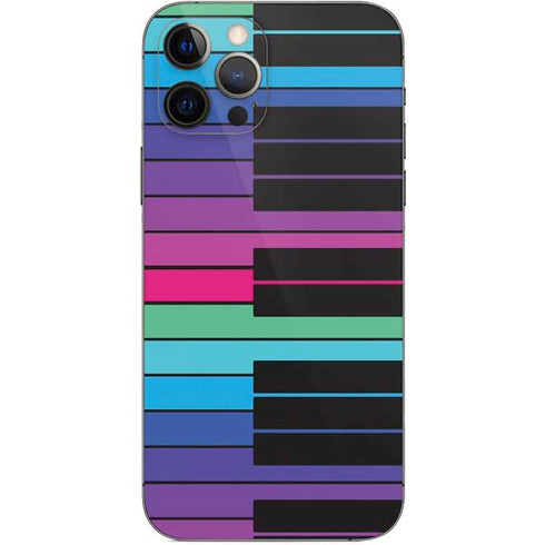 Color Piano Keys iPhone 12 Pro Skin