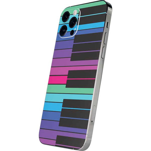 Color Piano Keys iPhone 12 Pro Skin