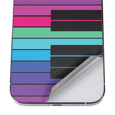 Color Piano Keys iPhone 12 Pro Skin
