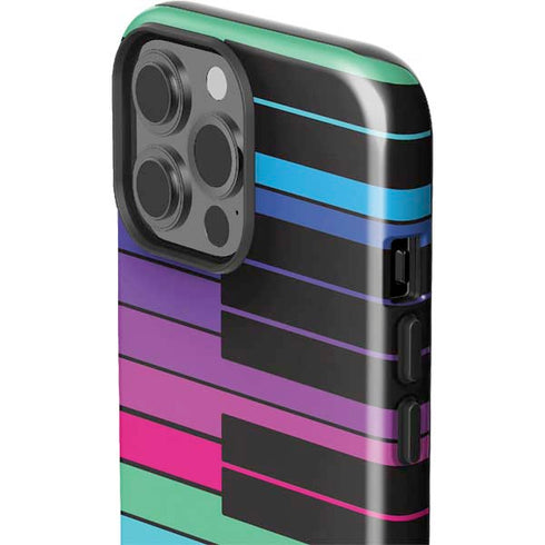 Color Piano Keys iPhone 13 Pro Max Impact Case
