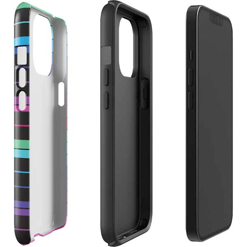 Color Piano Keys iPhone 13 Pro Max Impact Case
