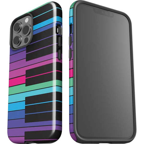 Color Piano Keys iPhone 13 Pro Max Impact Case