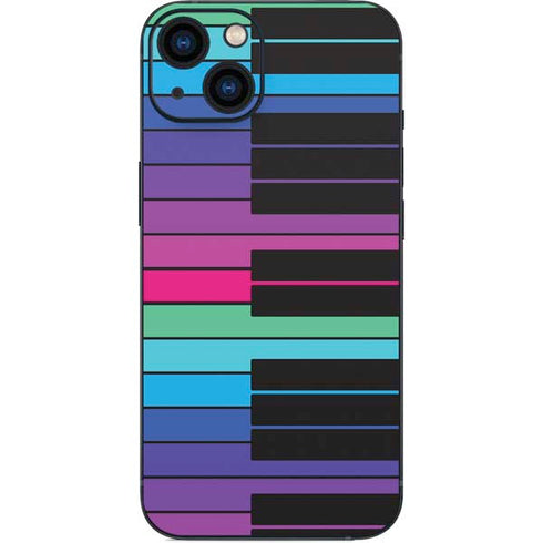 Color Piano Keys iPhone 13 Skin