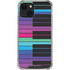 Color Piano Keys iPhone 14 Plus Clear Case