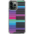 Color Piano Keys iPhone 14 Pro Max Clear Case