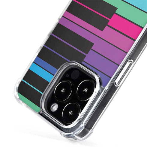 Color Piano Keys iPhone 14 Pro Max MagSafe Case