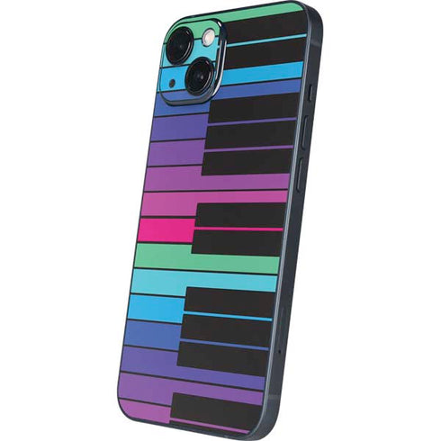 Color Piano Keys iPhone 14 Skin