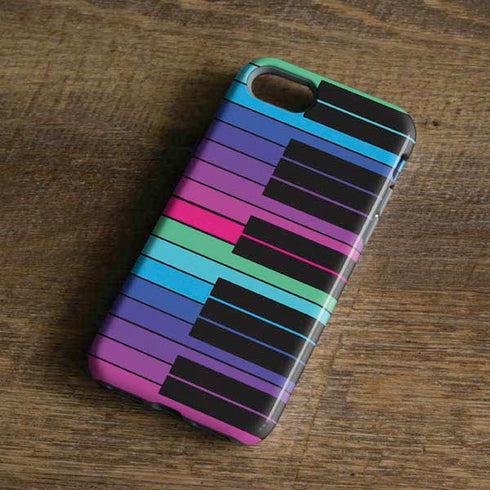 Color Piano Keys iPhone 8 Pro Case