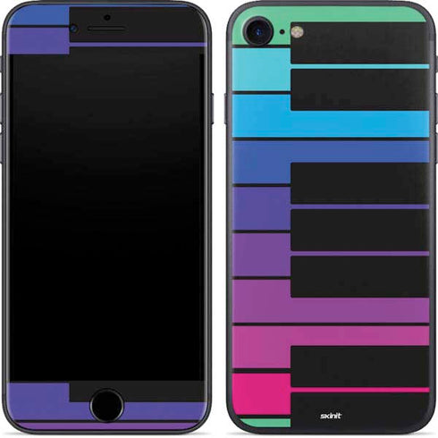 Color Piano Keys iPhone 8 Skin