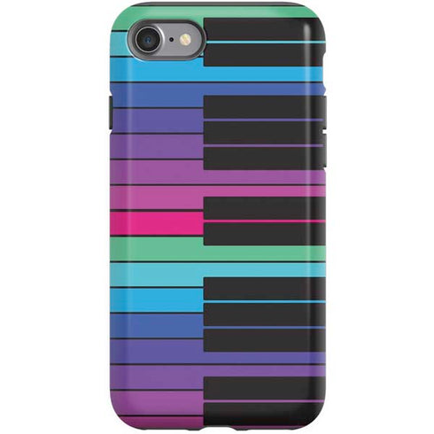 Color Piano Keys iPhone SE (2nd & 3rd Gen) Pro Case