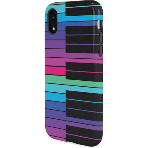 Color Piano Keys iPhone XR Pro Case